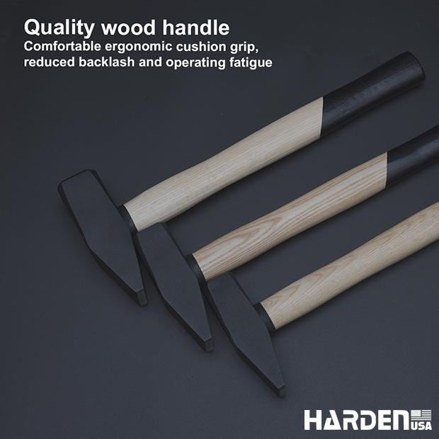 Machinist Hammer with Wood Handle
