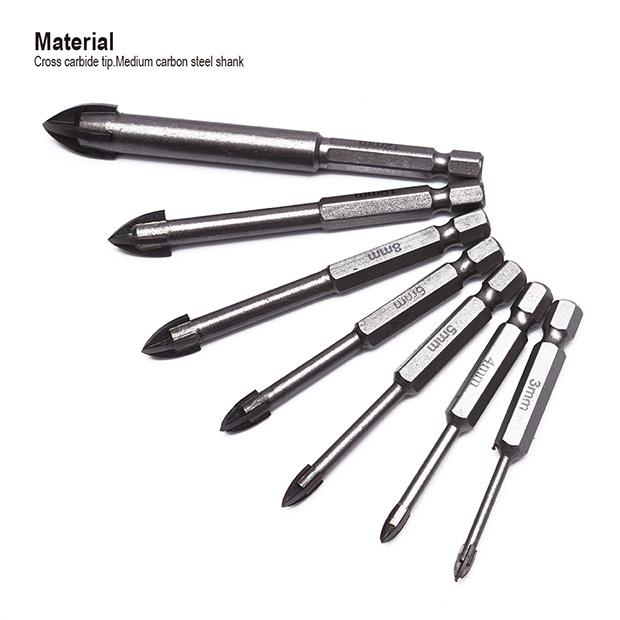Tile and Glass Drill Bit 3mm - 12mm