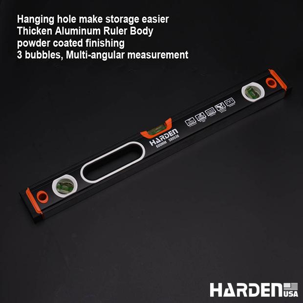 Spirit level with magnetic