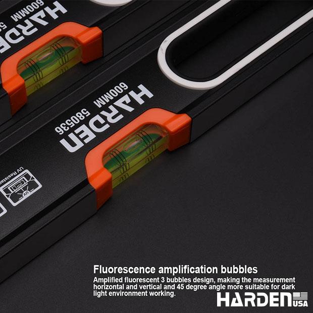 Spirit level with magnetic