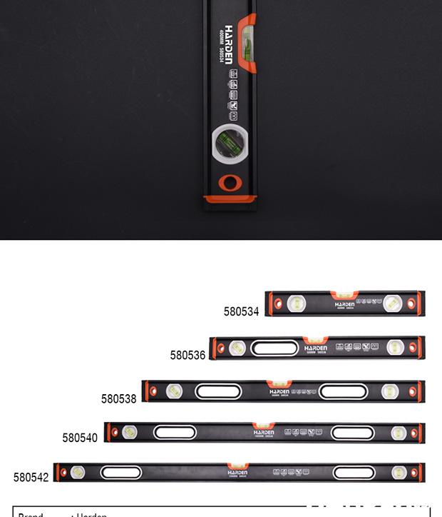 Spirit level with magnetic