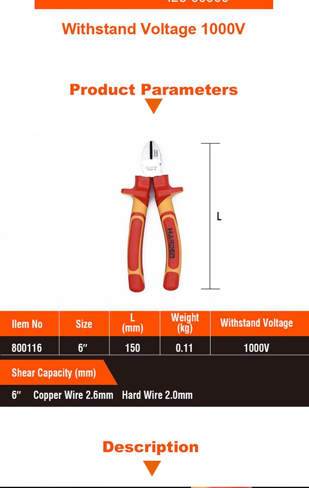 Insulated Long Nose Plier