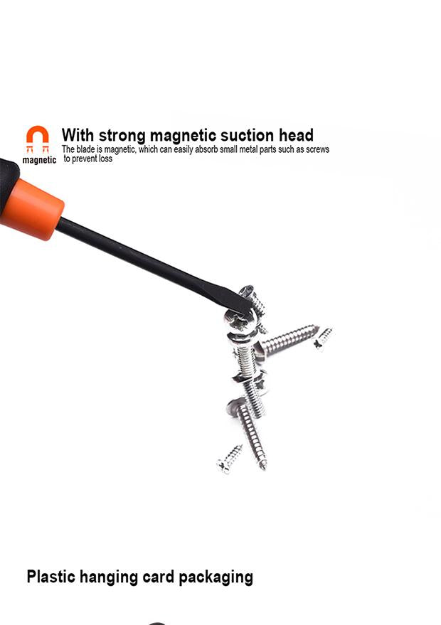 Screwdriver With Soft Handle