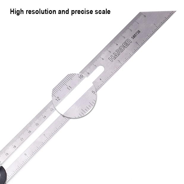 10"/250mm Sliding Bevel Ruler