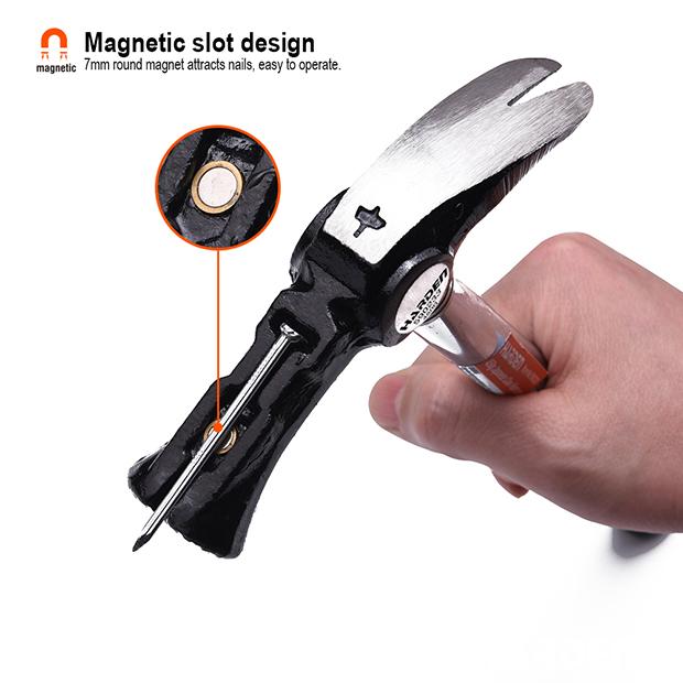 300G Japanese Claw Hammer With Fiberglass Handle