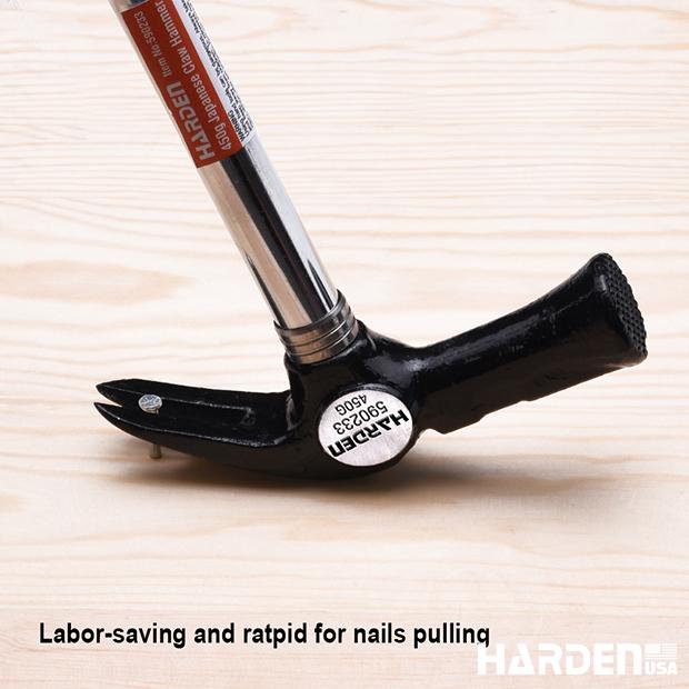 300G Japanese Claw Hammer With Fiberglass Handle