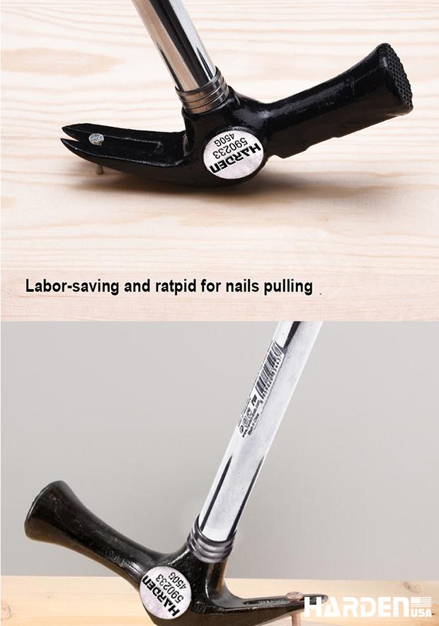 300G Japanese Claw Hammer With Fiberglass Handle