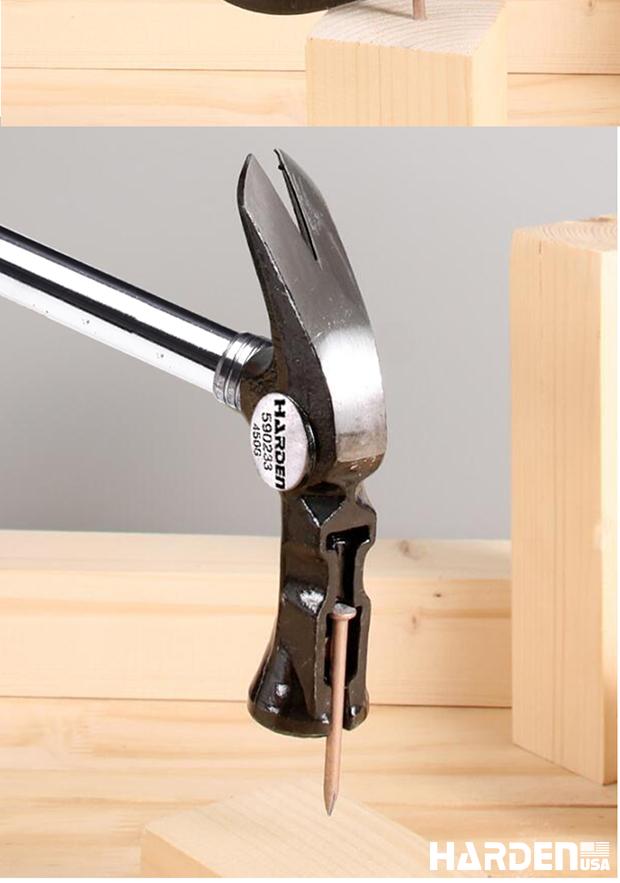 300G Japanese Claw Hammer With Fiberglass Handle