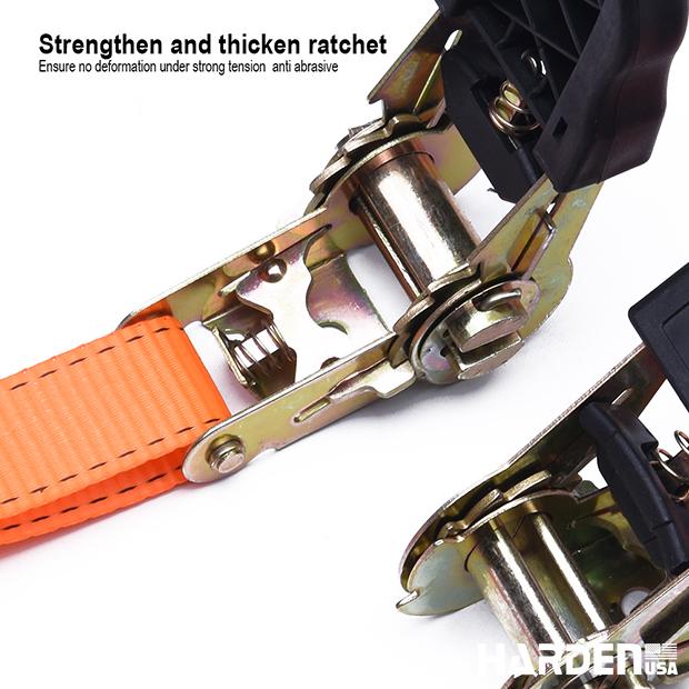 4Pcs Ratchet Tie Down Set