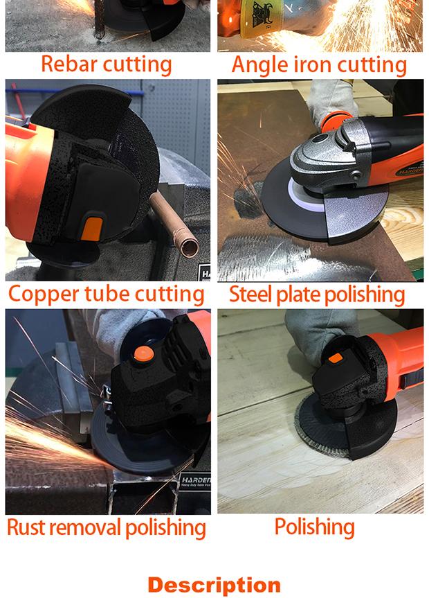750W/115MM Angle Grinder