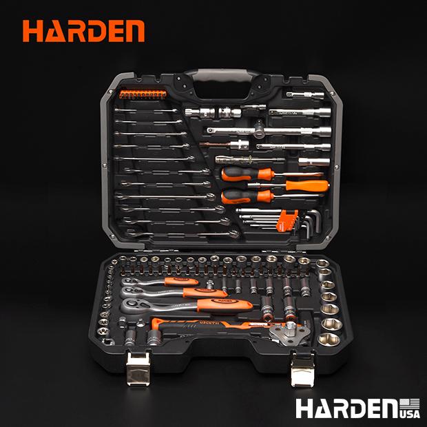 132Pcs 1/2" & 3/8" & 1/4" Dr. Socket set