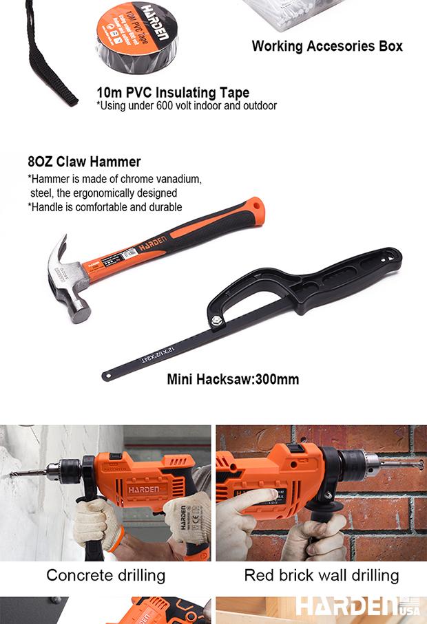 36Pcs Multi-functional Cordless Drill Set