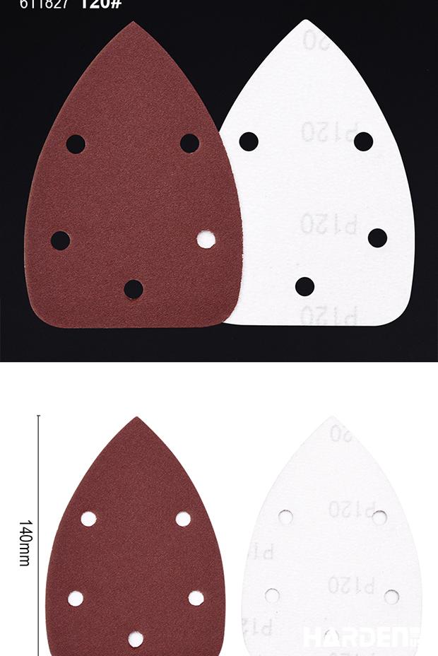10Pcs Triangle Disc With Velcro