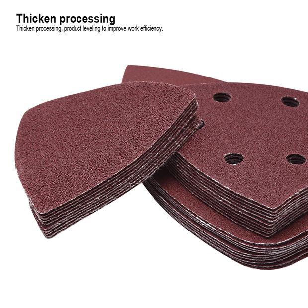 10Pcs Triangle Disc With Velcro