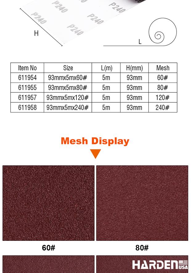 Abrasive Sanding Roll