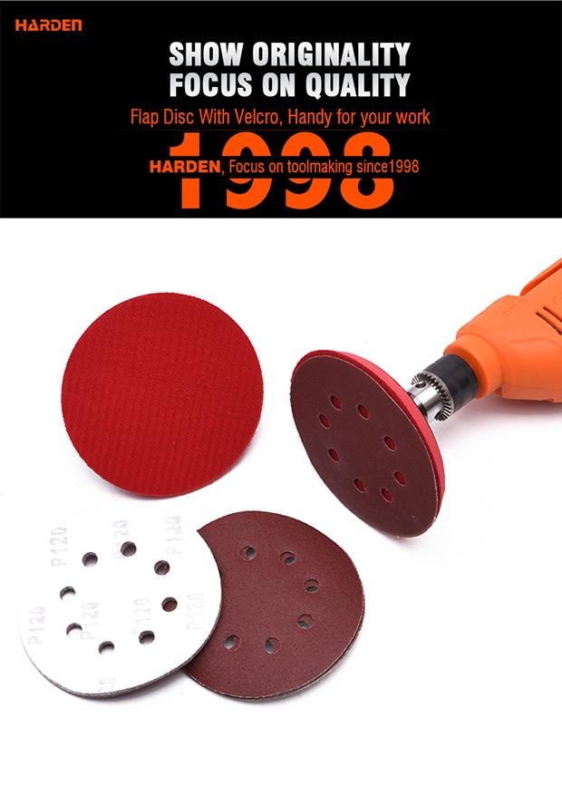 10 Pcs Flap Disc With Velcro