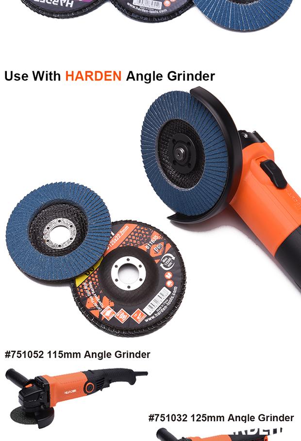 Flap Disc With Fiberglass Backing
