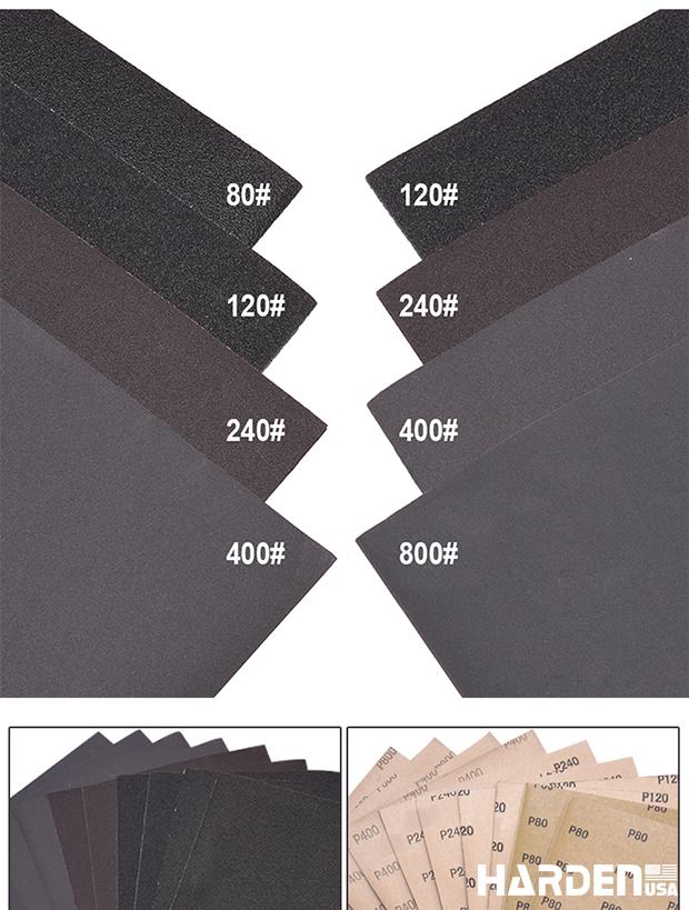 10Pcs 230X280mm Abrasive Sanding Paper