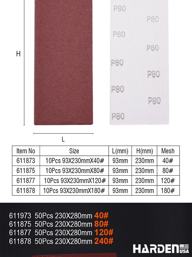 Abrasive Sandpaper