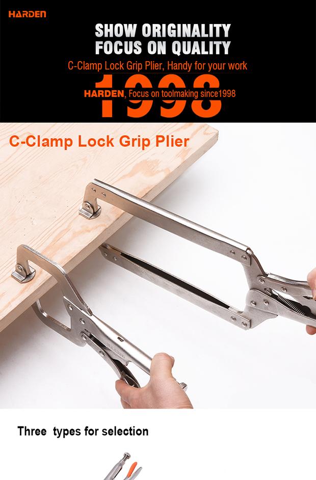11" C-Clamp Lock Grip Plier