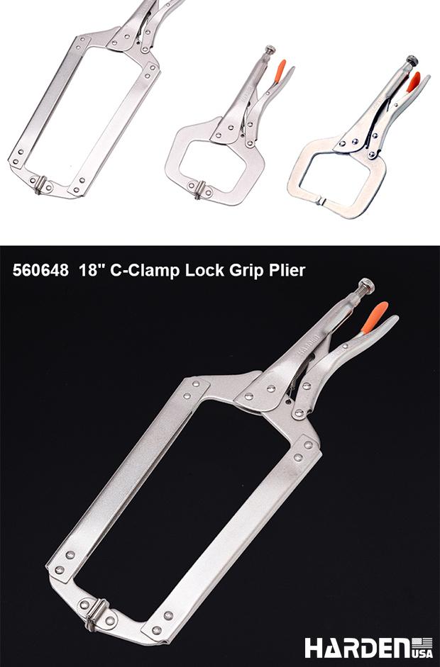 11" C-Clamp Lock Grip Plier