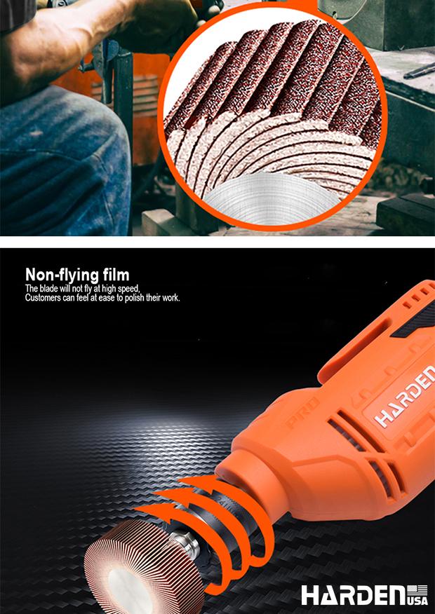 40 Mesh Flap wheel with shaft