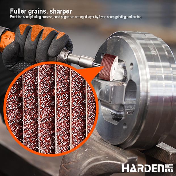 120 Mesh Flap wheel with shaft