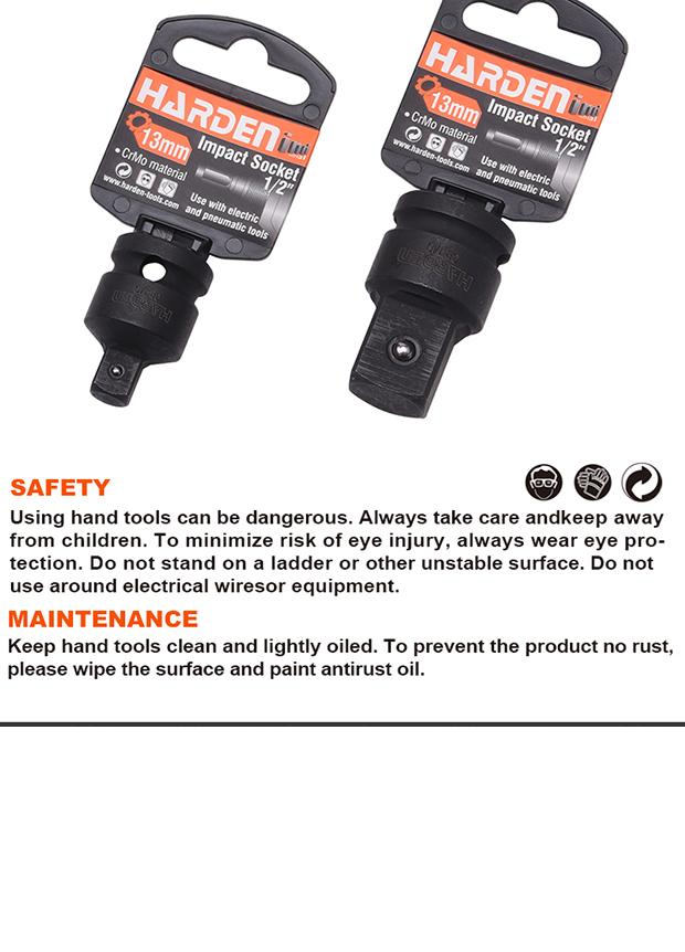 1/2"F X 3/4"M Impact Adaptor