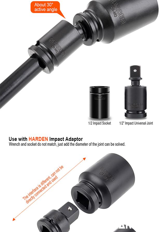 75-250mm 1/2" Impact Extension Bar