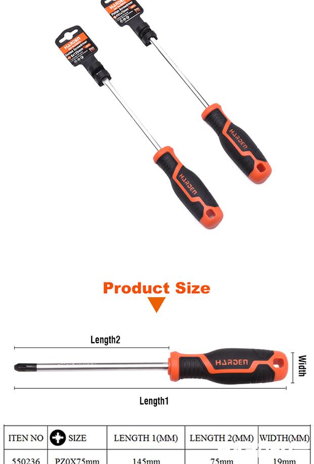 Screwdriver with Soft Handle
