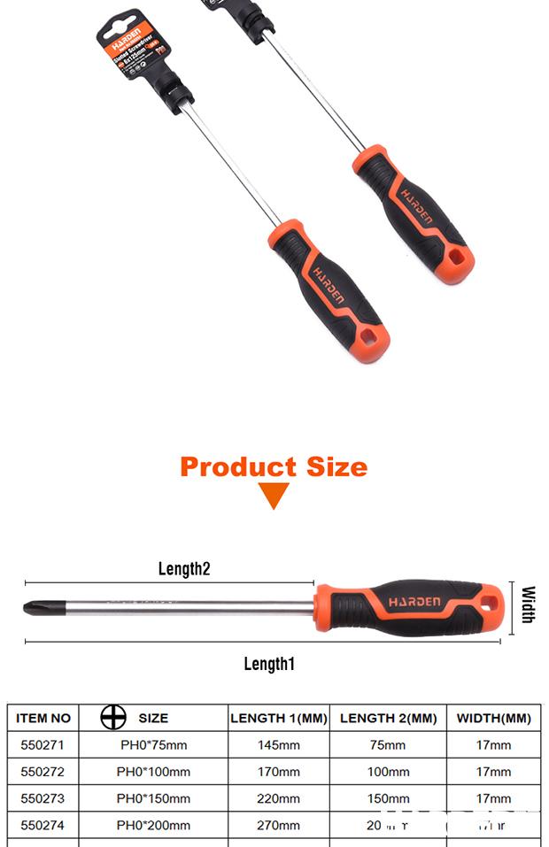 Screwdriver with Soft Handle