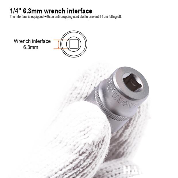 4-14mm 1/4" Hexagon Socket