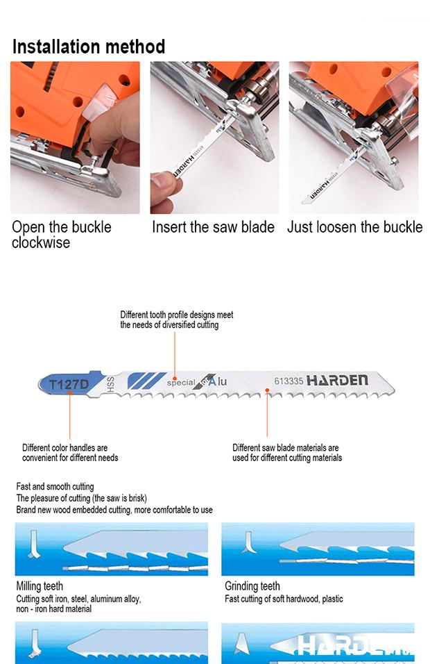 5Pcs Jig Saw Blade Set