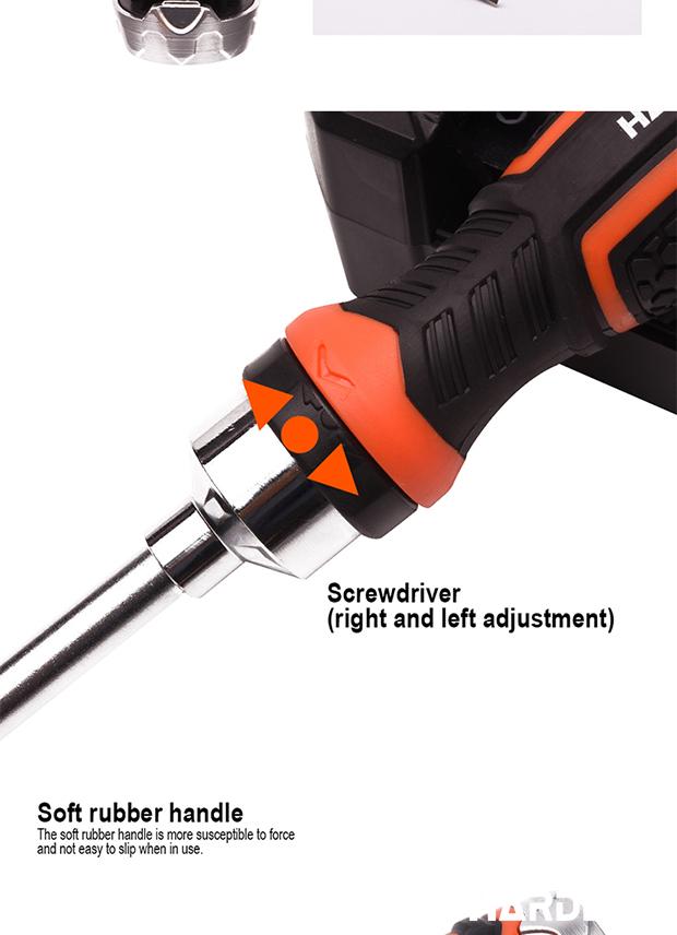 47Pcs Ratchet Screwdriver Set