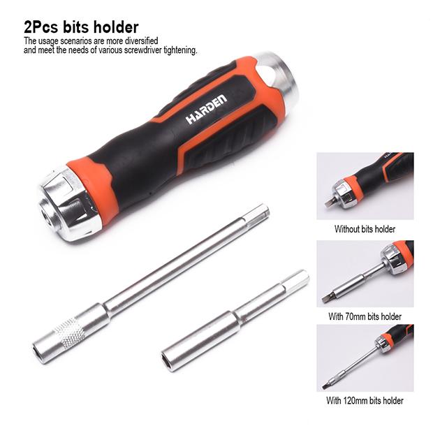 38Pcs Ratchet Screwdriver & Bits Set