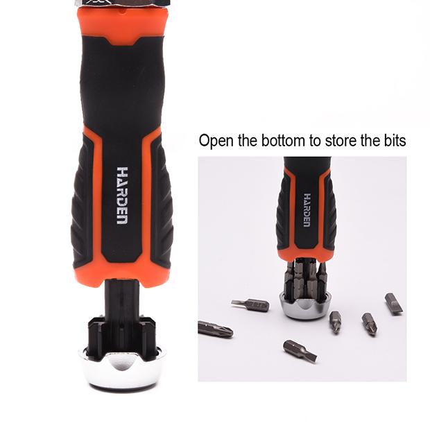 38Pcs Ratchet Screwdriver & Bits Set