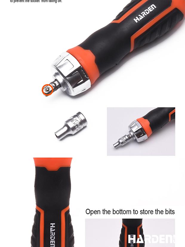 38Pcs Ratchet Screwdriver & Bits Set