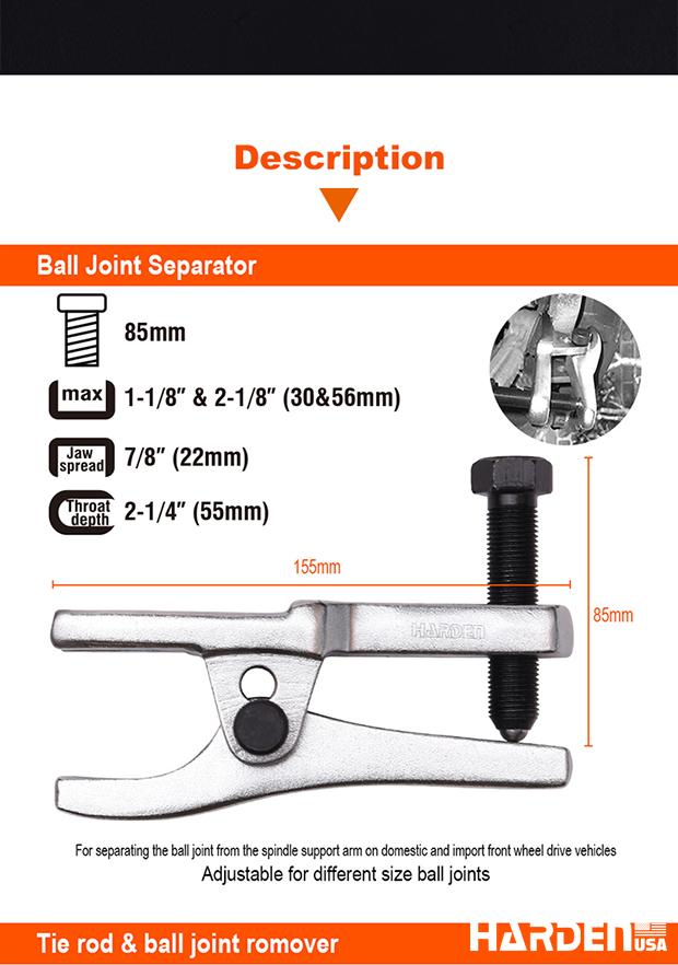 5Pcs Ball Joint Separator Set