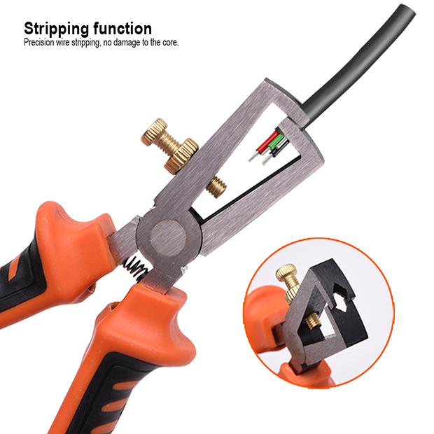 6" Pro Wire Stripper Plier