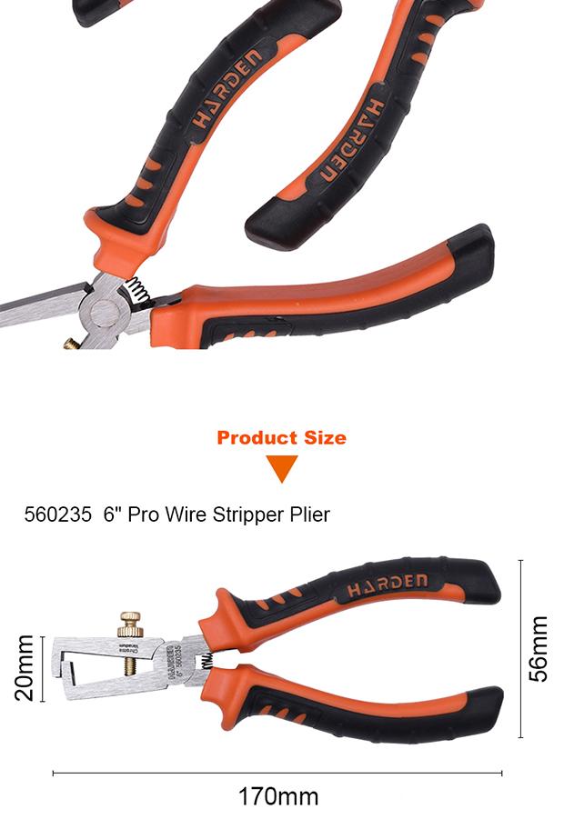 6" Pro Wire Stripper Plier