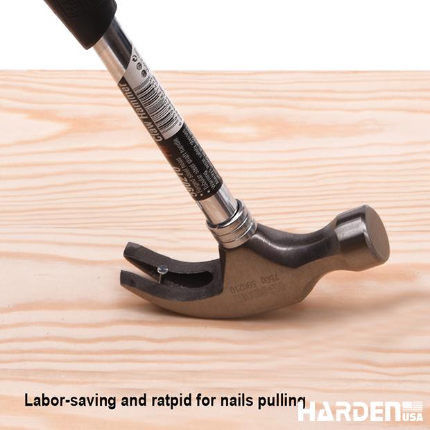 Claw Hammer with Tubular Handle