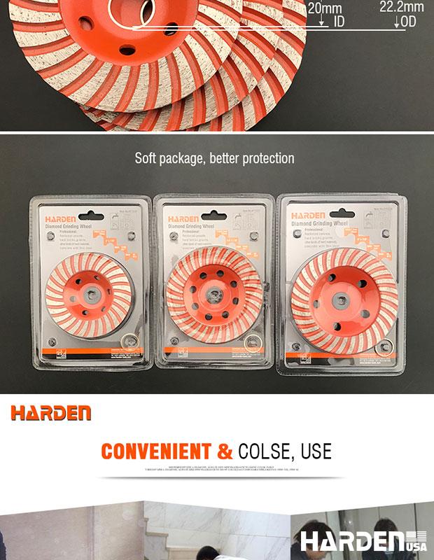 Diamond turbo grinding wheel