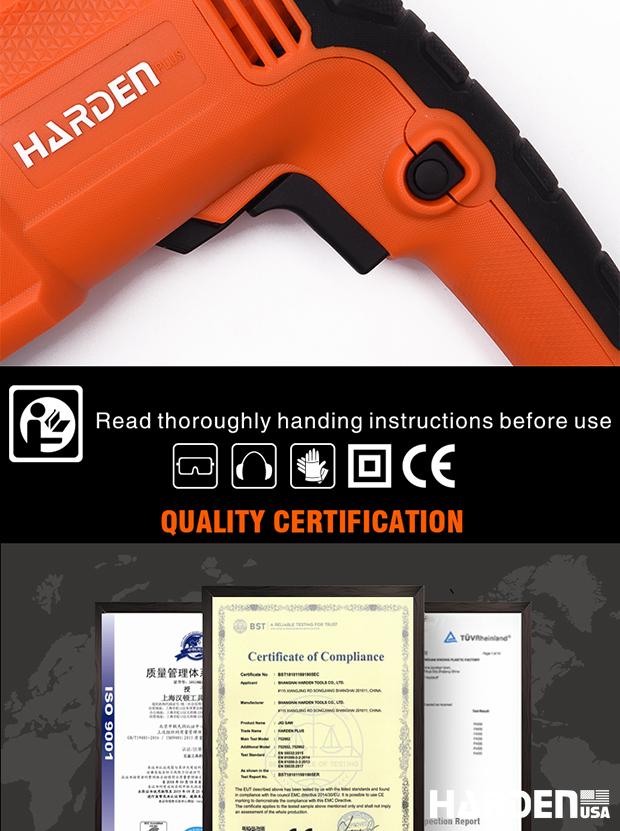 800W/110V Rotary Hammer