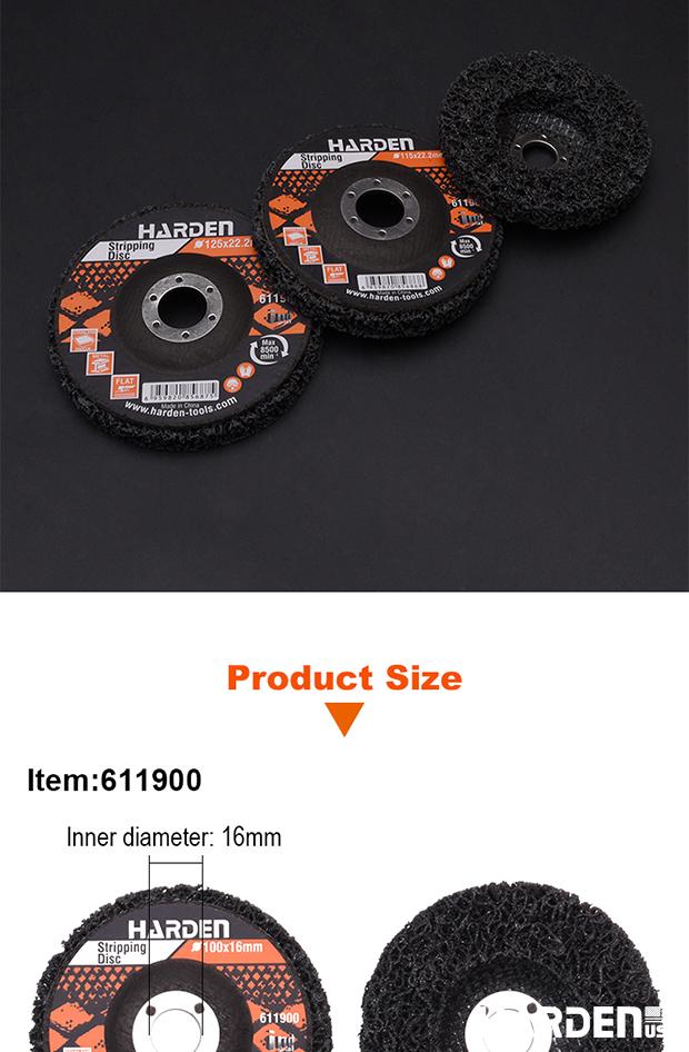Strip Disc Cup Wheel Fiberglass backing