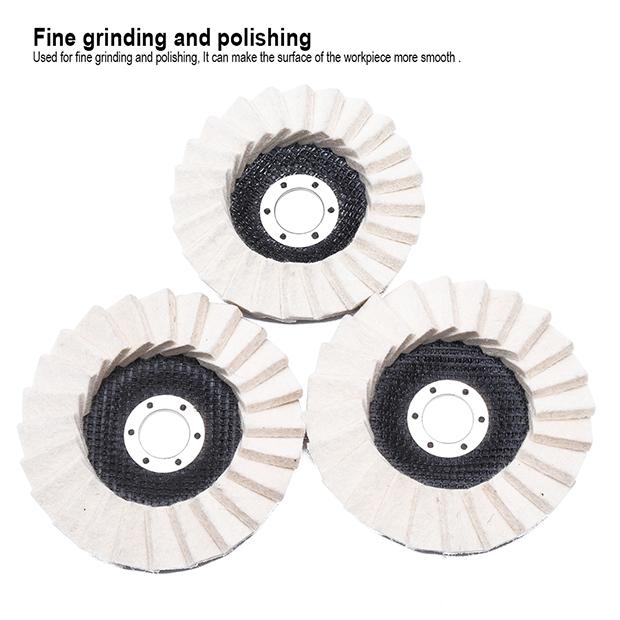 Woolen Flap DsicWith Fiberglass Base