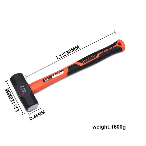 Sledge Hammer with Fiberglass Handle