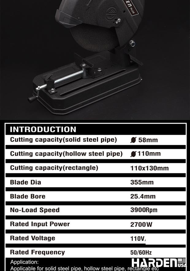 2500W/110V Cut Off Saw