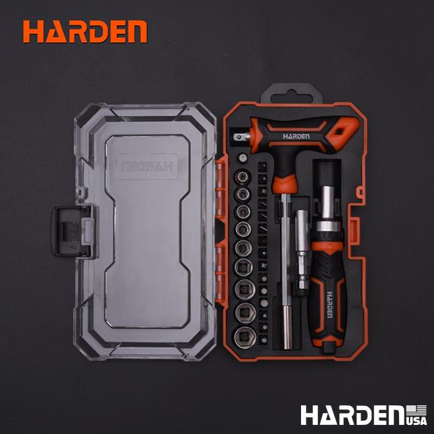 28Pcs Ratchet Screwdriver & Bits set