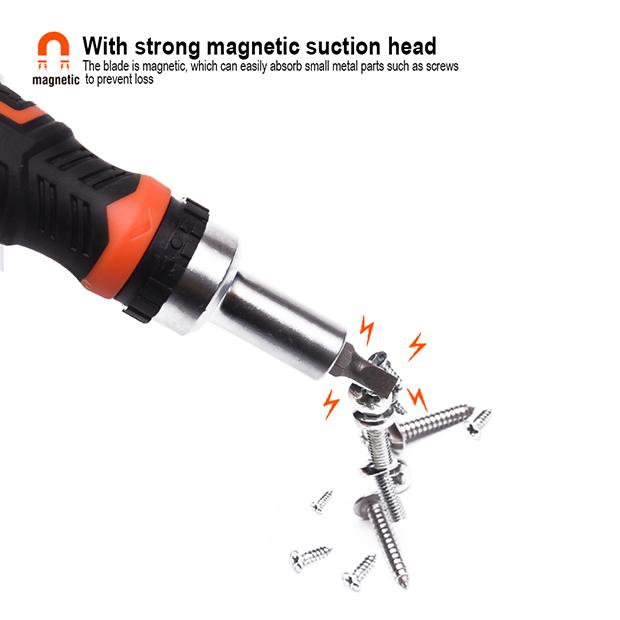 28Pcs Ratchet Screwdriver & Bits set