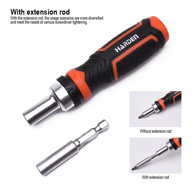 28Pcs Ratchet Screwdriver & Bits set